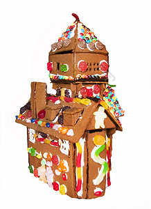 姜饼屋面包蛋糕财富假期房子别墅大厦城堡财产小屋图片