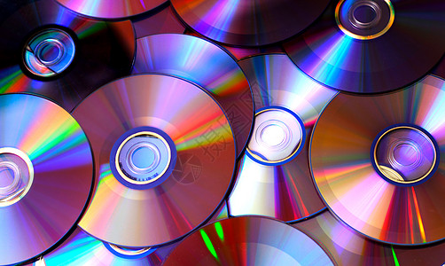 CD或DVD数字绿色录音颜色电脑圆圈dvd音频效果磁盘图片