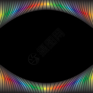 形象页彩虹圈边界社论网络绘画框架杂志踪迹小路圆形黑色圆圈背景