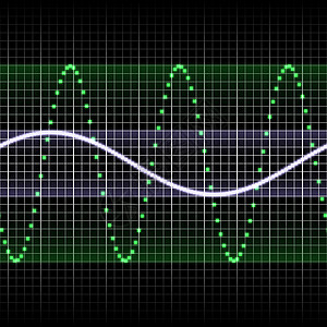 声音波波浪插图脉动脉冲扬声器数字化无缝地墙纸示波器震动图片