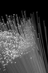 光纤高科技工程电缆互联网速度蓝色电话数据光学进步图片
