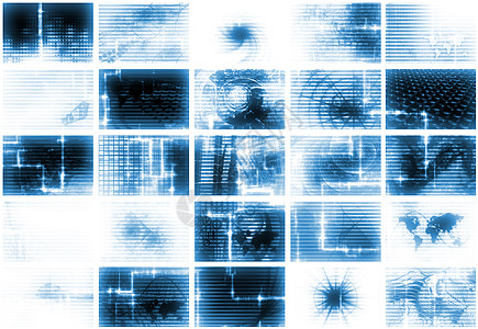 未来媒体摘要背景 展望媒体简介公司广告牌网络广告监视器电视渠道屏幕技术线条图片