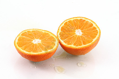 橙片橙子水果营养甜点饮食圆形圆圈肉质食物黄色图片