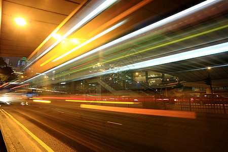 香港夜间快速公交车图片