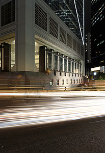 香港之夜地标旅行景观商业场景交通街道运输风景摩天大楼图片