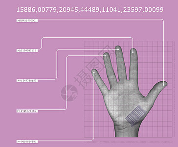 生物鉴别扫描识别科学拇指密码身份打印兄弟蓝色扫描器传感器图片