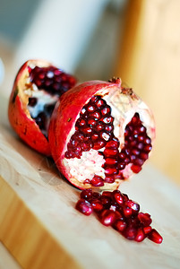 石榴种子水果食物粮食饮食红色热带片段图片