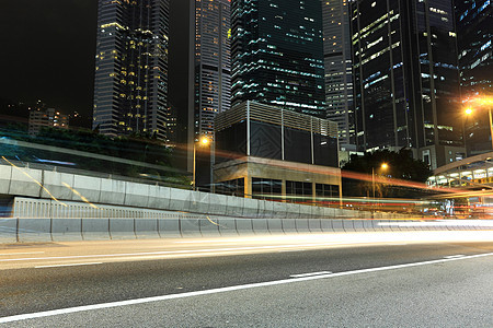夜间交通城市汽车场景商业办公室速度市中心蓝色运输运动图片