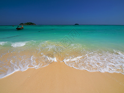 热带热带海滩海岸冲浪海景蓝色旅行海湾海浪海洋季节阳光图片