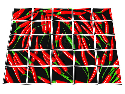 红辣椒胡椒照片作品蔬菜数字化食物团体味道香料合成图片