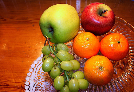 果实死活玻璃健康食物水果纹理生活营养维生素橘子盘子图片