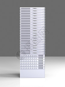 19英寸服务器塔电脑软盘主持人技术机器邮件服务器披萨盒网络架子互联网背景图片