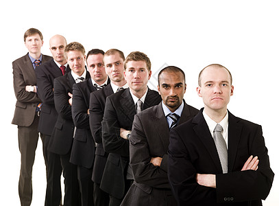 商务人士在线上成人友谊团队商务套装业务人士领带团体男人图片