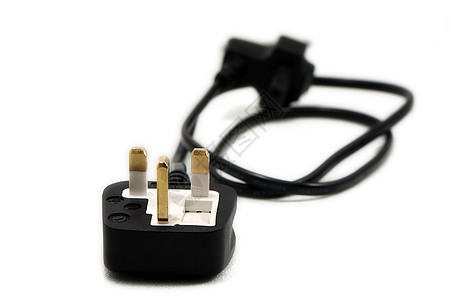 电气插件连接器标准地球中性黑色白色出口活力金属安全图片
