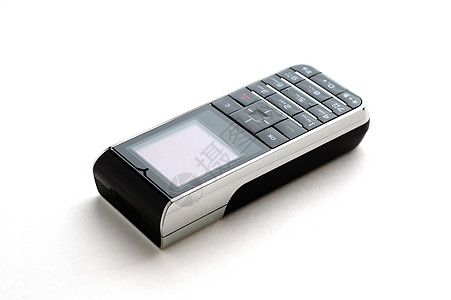 白色背景的现代移动电话Name短信字母钥匙系统按键键盘软垫电话全球控制板图片