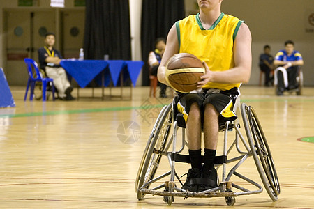 残疾人轮椅篮球主席男竞赛狂欢节比赛竞争椅子运动冠军车轮游戏火柴图片