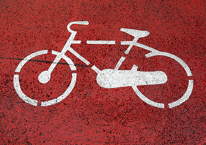 自行车标志模版交通车道街道信号背景图片