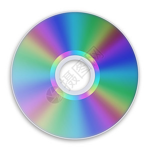 CD 盘片袖珍彩虹光学贮存电子光盘软件记录数据视频图片