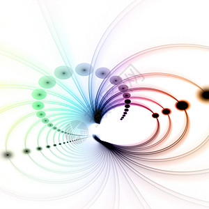 烟云彩虹分形活力线条漩涡耀斑力量戒指插图运动尖刺螺旋图片