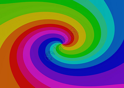 转动抽象彩虹背景图片