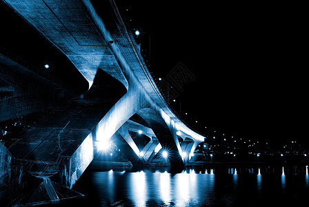 彩色桥梁景观商业建筑旅游反射交通旅行地标建筑学吸引力图片