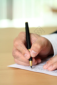 工作商务人士签名员工写作营业员政策备案银行业经理人士金融图片