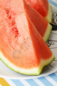西瓜野餐零食果汁维生素盘子食物水果小吃生产饮食图片