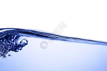 清洁水气泡蓝色波纹液体卫生海洋运动漩涡水滴环境图片