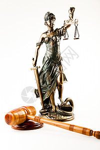正义女法官雕塑女士美丽法律金属命令青铜雕像黄铜智慧图片
