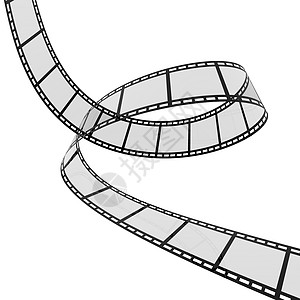 3D 电影螺旋投影电影业卷轴相机空白视频摄影黑与白胶片图片