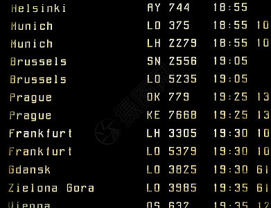 机场离境板假期商业黑板飞机运输空气城市木板旅行小时图片