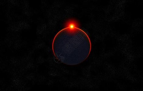 外星世界宇宙曲线天文学外星人掩星物理学新月太阳阳光轨道图片