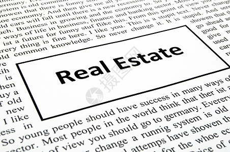 房地产报纸销售投资广告房子金融市场房屋通讯背景图片