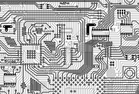 电路电路电子灰色背景图片