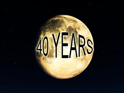 月球登陆40年后纪念日陨石气氛月亮星星天空庆典景观月光周年图片
