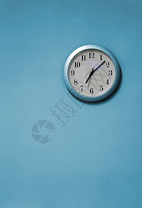 蓝时钟蓝色圆形手表指针滴答圆圈时间模拟小时数字图片
