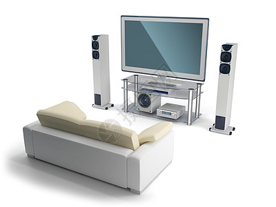 多媒体中心扬声器家具控制板液体晶体管住宅屏幕技术电视娱乐图片