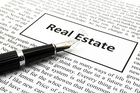 房地产房屋金融房子通讯报纸投资广告销售市场背景图片