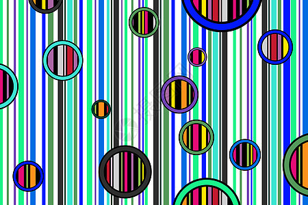 色彩多彩的抽象条纹坡度卷曲曲线图层气泡线条射线插图彩虹小路图片