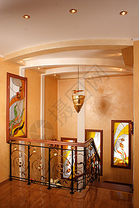 内部的小地毯装饰座位窗户咖啡奢华家具地毯住宅梯子图片