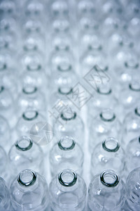 玻璃透明空瓶装组装线瓶子食物生产美丽液体回收器皿贮存团体工业图片