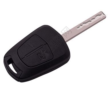 孤立的汽车密钥安全白色控制黑色体积车辆钥匙按钮高清图片