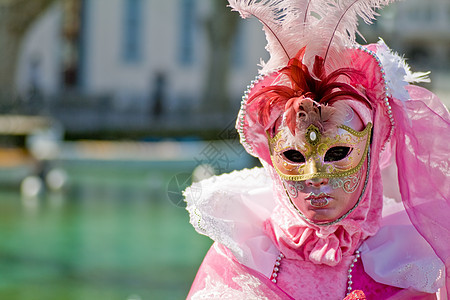 威尼斯嘉年华装扮面具舞会身份风格女士狂欢节日剧院女性隐藏裙子图片