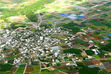 村里空中照片图片