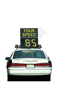 警察车速快速检查警官汽车情况监视速度车辆犯罪执法法律街道图片