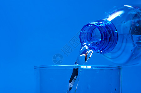 水环境塑料瓶子水滴蓝色生活矿物流动宏观饮食图片