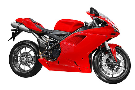 红色摩托车引擎造型力量驾驶车轮轮缘旅行风门速度图片
