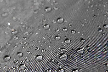 滴滴子科学宏观环境水分反射天气下雨灰色沉淀纺织品图片