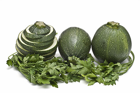 圆周的西尼饮食绿色壁球烤箱蔬菜营养原料农业香菜圆形图片