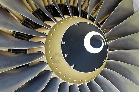 喷气发动机细节推力航班技术运输客机工程刀刃喷射空气力量图片